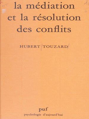 cover image of La médiation et la résolution des conflits